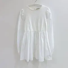 【美品】ユナイテッドアローズ　ボリュームスリーブ　切り替え　フレアチュニック