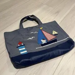 ファミリア　デニムバック