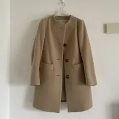 アダムエロペ　ノーカラーコート