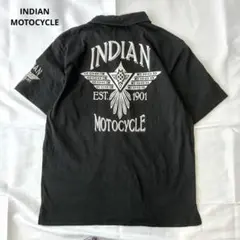 INDIAN MOTOCYCLE ポロシャツ ブラック XLのサムネイル