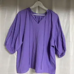 ユナイテッドアローズ、ビューティー&ユース、Vネック バルーンスリーブシャツ