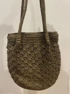 RODE SKO 美品 ペーパーショルダートートバッグ ブラウン