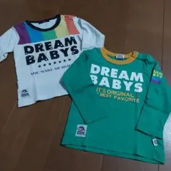 baby doll　ドリームベビーズ　ロンT　2枚組　サイズ90