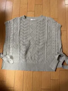 INGRM ニットベスト Mサイズ グレー