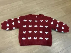 アプレレクール　ハート　ニット