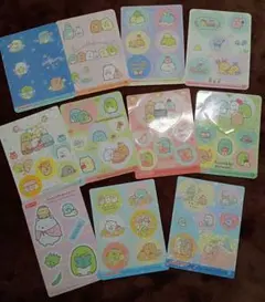 すみっコぐらし シール　丸美屋　ニッスイ