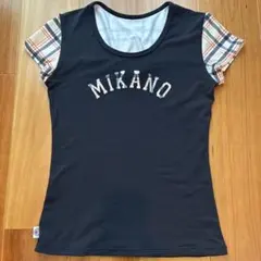 ミカランセ　ミカノ　MIKALANCE MIKANO ジム　Tシャツ　黒