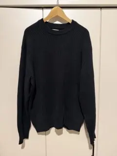 ZARA ザラ リブウール混ニット　メンズ　XL
