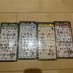 PEANUTS BONDON DROP スヌーピー ミニ 4枚セット