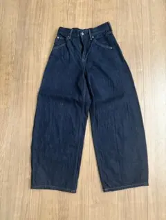 バギーカーブジーンズ　丈短め