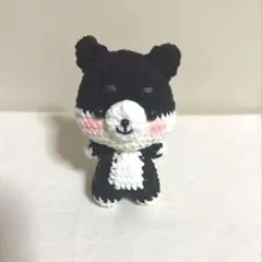 あみぐるみ 柴犬(新バージョン) 黒柴