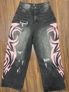 Jaded London Pink Blade XLColossus Jeans - メルカリ