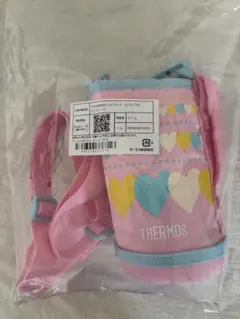 THERMOS 水筒カバー 600ml ハート柄 ピンク