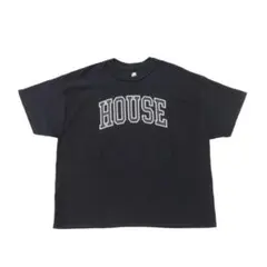 新品 IS-NESS MUSIC　イズネスミュージック　HOUSE　Tシャツ 黒のサムネイル