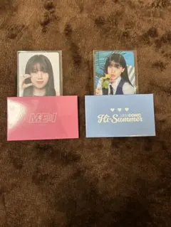 ME:I高見文寧　トレカ2枚セット