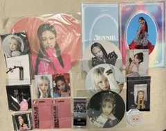1.31まで！BLACKPINK ジェニ　うちわ　ヘアゴム　缶バッチ グッズ②