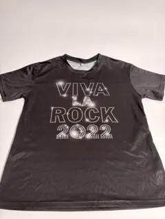 VIVA LA ROCK 2022 公式Tシャツ ブラック Lサイズのサムネイル