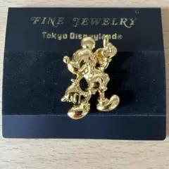 TokyoDisneyland・ヴィンテージ・ミッキーマウスブローチ・K18GPのサムネイル