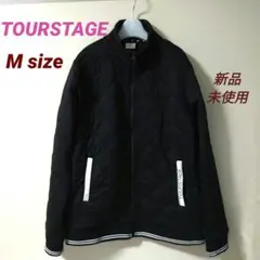 《新品》TOUR STAGE☆キルティングジャケット M レディース ゴルフ