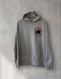 CONVERSE コンバース パーカー グレー　XLサイズ