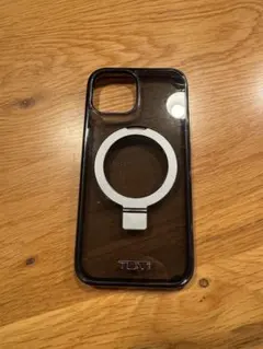 TUMI　iPhone15 スマホカバー　リングスタンド付き