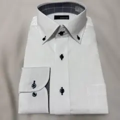 ALPHA CUBIC ワイシャツ ホワイト Lサイズ