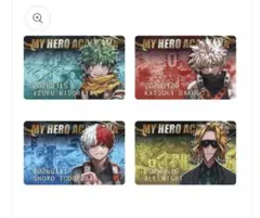 ヒロアカ バースデイコレクションカード 2026 緑谷 爆豪 轟 4枚セット