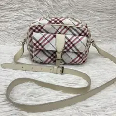 【訳あり】バーバリー・ブルーレーベル　ショルダーバッグ　ノバチェック