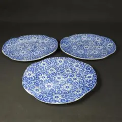 【希少・美品】庫山窯 金欄更紗 角盛皿 金彩 3点セット 角皿 美濃焼 和食器 希少・美品】庫山窯 金欄更紗 角盛皿 金彩 3点セット 角皿 美濃焼 和