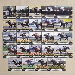 ホースレーシングカード　バラ売り ホースレーシング トレーディングカード First Victory 24点
