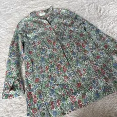 極美品】フェイラー FEILER 花柄 刺繍 長袖 シャツ グレー M - メルカリ
