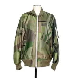 sacai KAWS MA-1 Blouson "Camo" 3