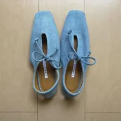 ピッピシック PIPPICHIC AMBERCOCO フラットシューズ　デニムのサムネイル