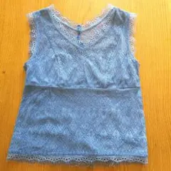 リリーブラウン　レースタンクトップ