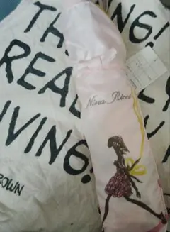 Nina Ricci 折りたたみ傘 ピンクのサムネイル