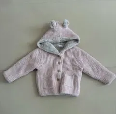 本日最終お値下げ GAP クマみみ ブルゾン12-18months　ピンク