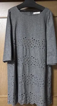 ボールジィ 近年モデル ハイカウントサテン パフスリーブワンピース グレー ボールジィ 近年モデル ハイカウントサテン パフスリーブワンピース