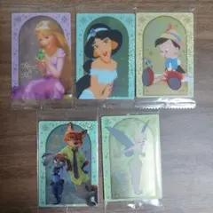 ディズニー　ウエハース　N×5枚