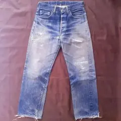 【ジャンク】LEVI'S【501XX 55年モデル】W32 バレンシア 復刻