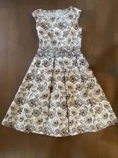 ANAYI 花柄 ノースリーブ ワンピース 新品タグ付き