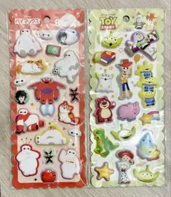 【国内正規品】　もちもち マシュマロシール トイストーリー　ベイマックス