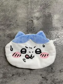 明日もがんばるぞ！編　ちいかわ　おかおポーチ ハチワレ ペロッ