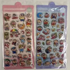 クレヨンしんちゃん　ボンボンドロップシール　ウォーターシール　 2枚