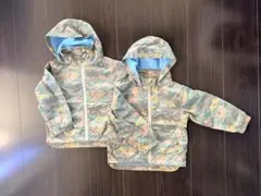 (双子ブルゾン)BEAMS mini フード付きナイロンブルゾン100