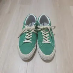 CONVERSE ONE STAR スエード グリーン
