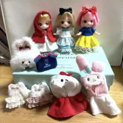 ぷちリカちゃんサイズ アウトフィット アリス衣装5組セット - メルカリ
