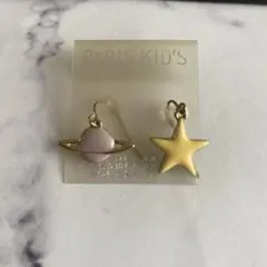 土星 星 ピアス