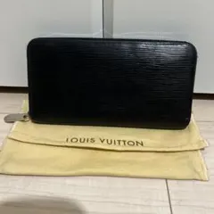 ルイヴィトン エピ ブラック ラウンドファスナー 長財布