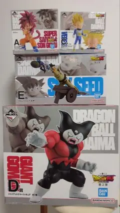 ドラゴンボールDAIMA　一番くじ　A賞C賞D賞E賞