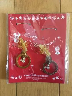 送料込み☆ディズニーリゾート 非売品 キーチェーンペアセット